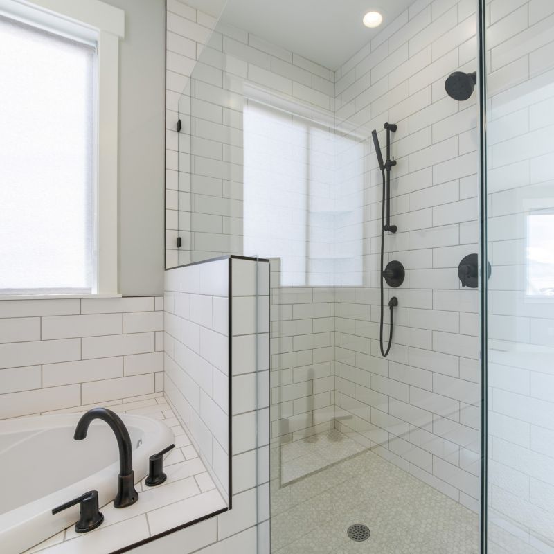 Modern Tub to Shower Conversion